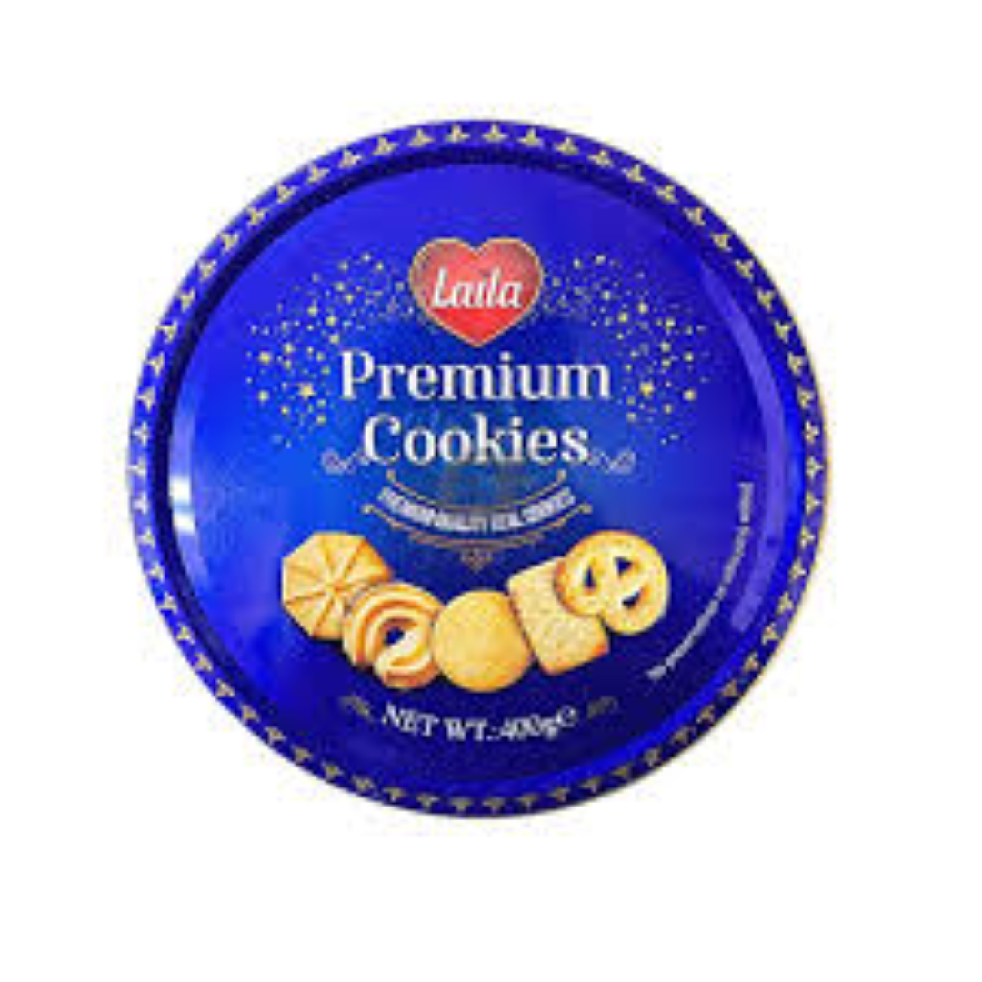 LAILA PREMIUM BUTTER COOKIES 400G